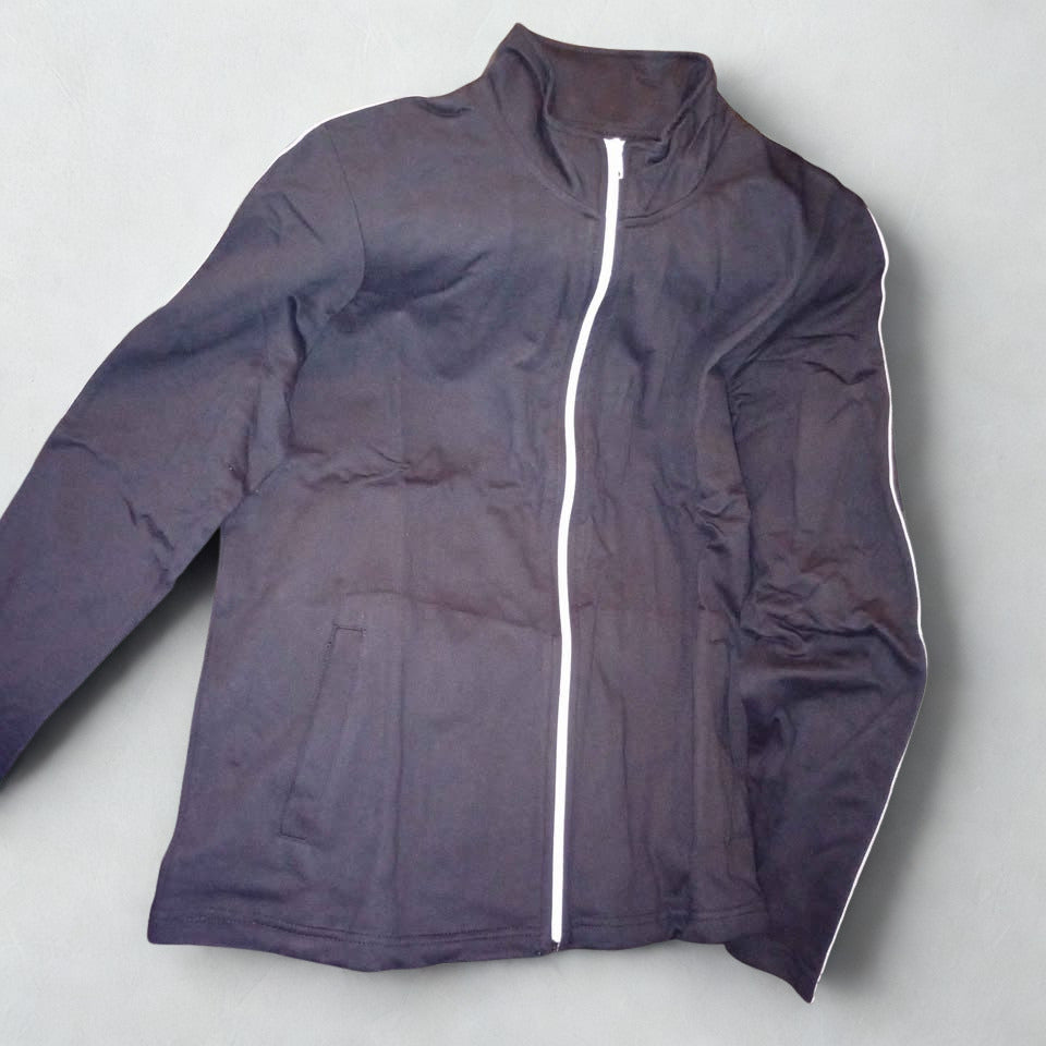 Catalog Classics Thin Stripe Athleisure Track Jacket Pant Set
