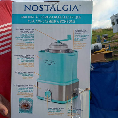 Nostalgia Ice Cream Maker