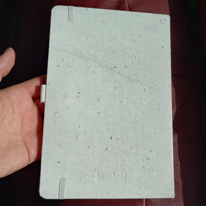 Biodegradable Notebook With Daisy Seeds