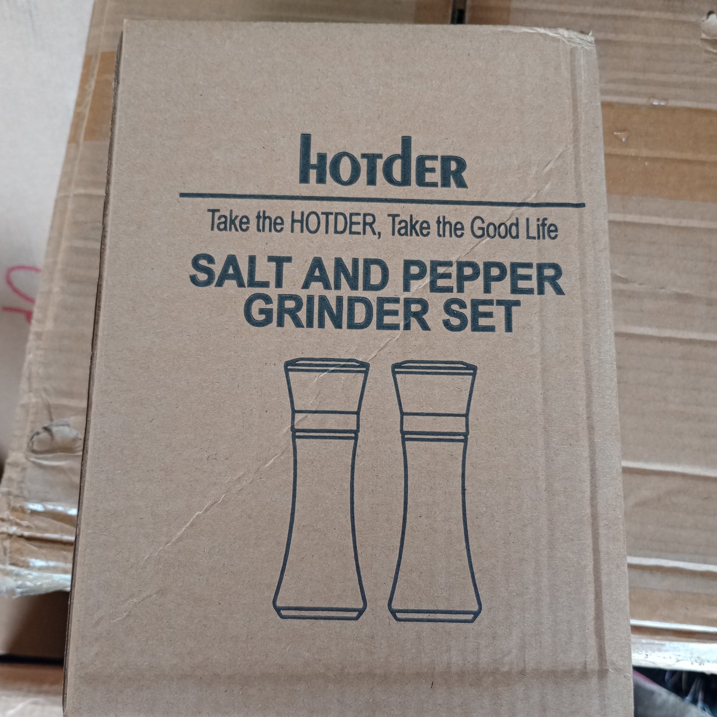 Glass Salt and Pepper Grinder Set
