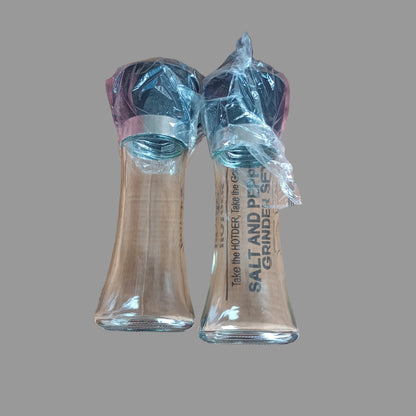 Glass Salt and Pepper Grinder Set